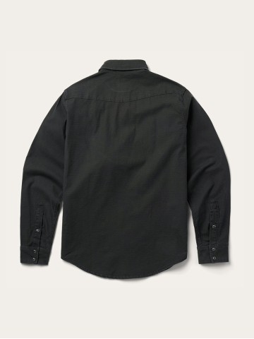 Charcoal Corded Denim Shirt