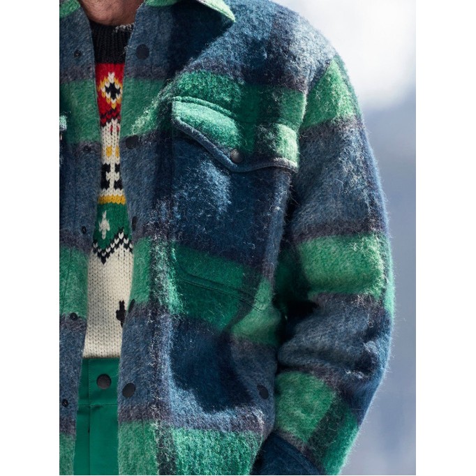Men's Casual Oversized Coat Jacket