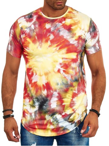 Men's tie dyed T-shirt